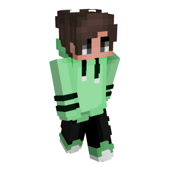 Sneakers Hoodie Minecraft Skin