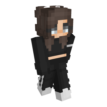 Adidas Blue Eyes Minecraft Skin