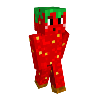 Strawberry Minecraft Skin