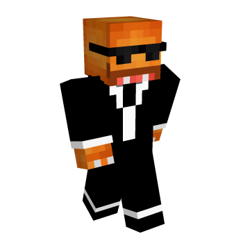 Charmander Tuxedo Minecraft Skin