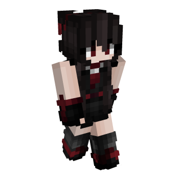 Anime Red Minecraft Skin | Laby