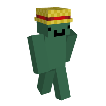 Green Pickle Minecraft Skin