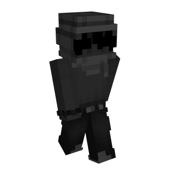 Grey Dark Minecraft Skin - Laby