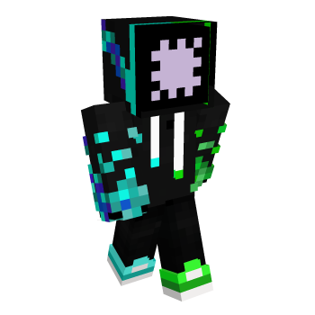 Lime Aqua Lime Minecraft Skin