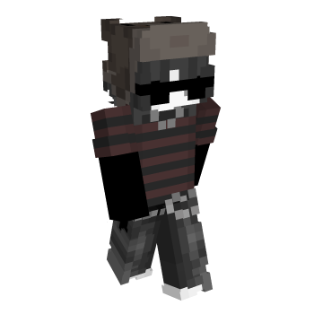 Girl Grey Minecraft Skin