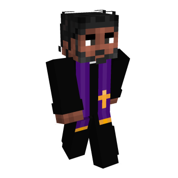 Priest Beard Minecraft Skin