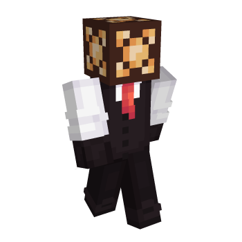 Suit Vanilla Block Minecraft Skin