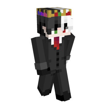 Human Split Minecraft Skin