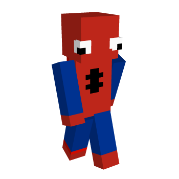 Spiderman Minecraft Skin