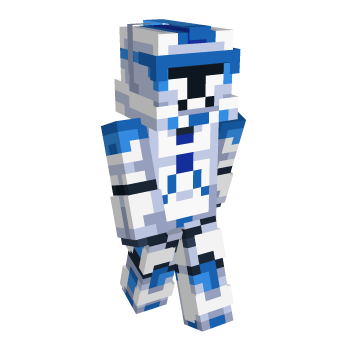 Clone Trooper Minecraft Skin
