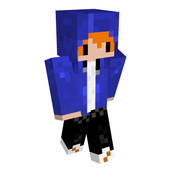 Red Head Hoodie Minecraft Skin