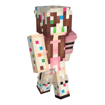 Pink Cake Minecraft Skin