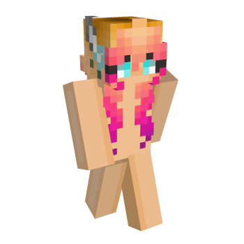Sunset Flower Minecraft Skin