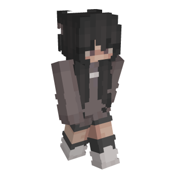 Long Hair Minecraft Skin