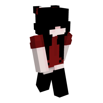 Red Black Minecraft Skin