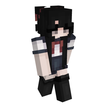 Schoolgirl Minecraft Skin