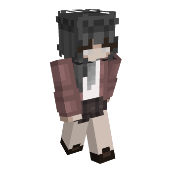 Red Pixel Minecraft Skin