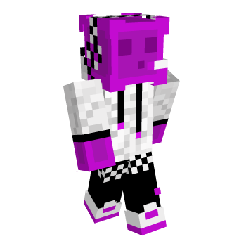 Purple Slime Minecraft Skin