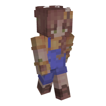 Brown Sunflower Minecraft Skin