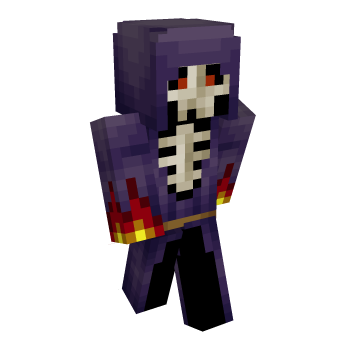 Reaper Fire Minecraft Skin