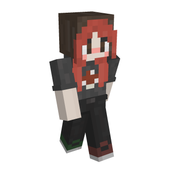 Brown Dyed Hair Minecraft Skin