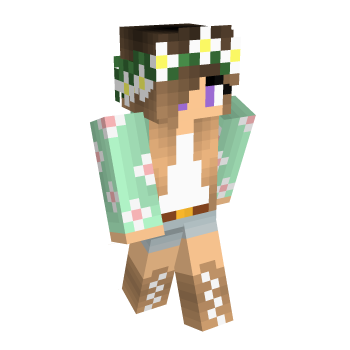 Cute Glance Minecraft Skin
