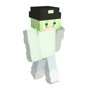 Beanie Green Minecraft Skin