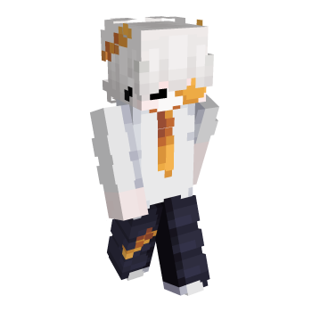 Boy Orange Minecraft Skin