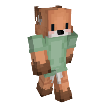 Sweater Fox Minecraft Skin