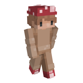 Red Nature Minecraft Skin
