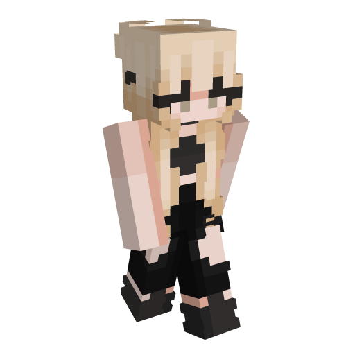 Edgy Blonde Minecraft Skin - Laby