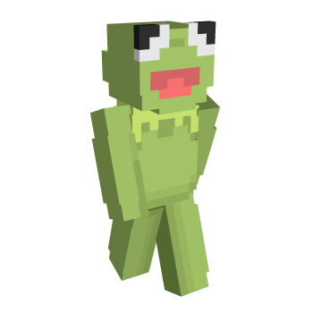 Frog Happy Minecraft Skin
