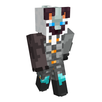 Cyborg Cat Minecraft Skin