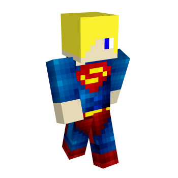 Superman Minecraft Skin