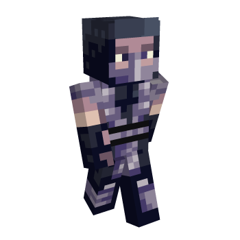 Mortal Kombat Gray Minecraft Skin