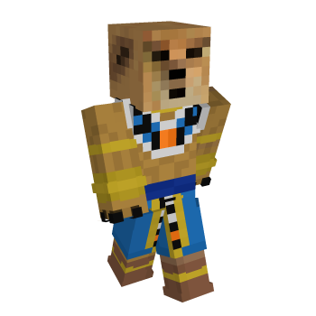 Fighter Animal Minecraft Skin