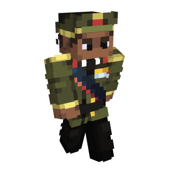 Green Military Minecraft Skin
