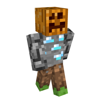 Pumpkin Block Minecraft Skin
