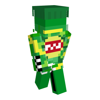 Food Green Minecraft Skin