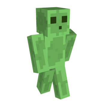 Slime Classic Model Minecraft Skin