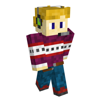 Headphones Cardigen Minecraft Skin