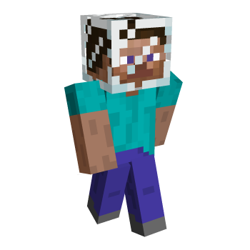 Interesting Glass Block Minecraft Skin