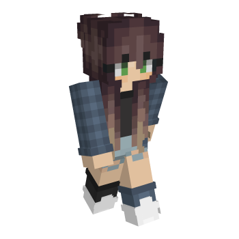 Cute Blue Minecraft Skin