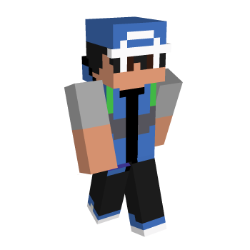 Pikachu Blue Minecraft Skin