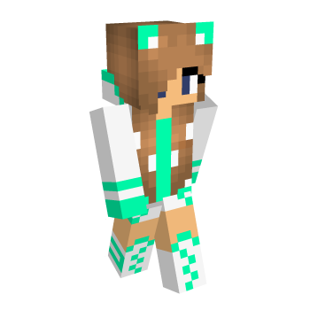 Wolf Girl Minecraft Skin