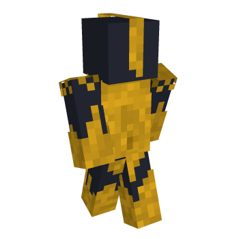 Fighter Gold Minecraft Skin