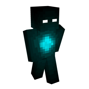 Black Light Minecraft Skin
