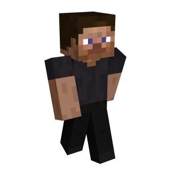 Black Steve Minecraft Skin
