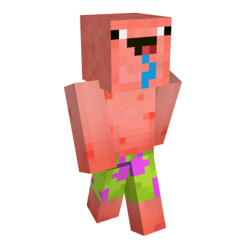 Noob Patrick Minecraft Skin