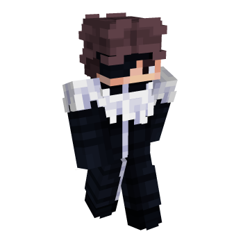 Black Jacket Brown Hair Minecraft Skin